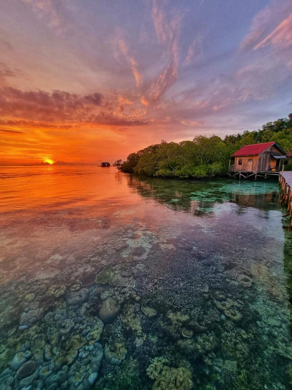 Raja Ampat Blue Sea Villa Besir Buitenkant foto